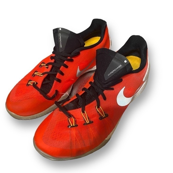 NIKE “Hyperchase” Premium Rouge Sneakers. Men’s Size 10 Bright Orange ECU - Picture 8 of 15